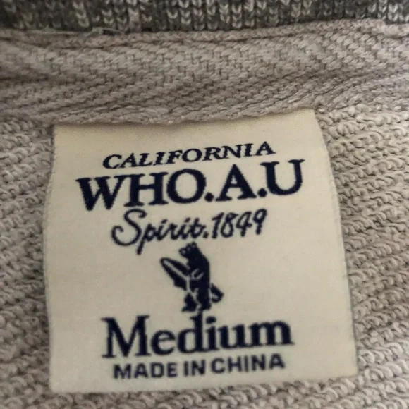 Who A U Crewneck Sweatshirt Size M - Picture 5 of 7